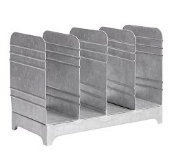 Galvanized File Stand