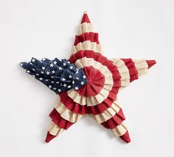 Liberty Outdoor Burlap Star