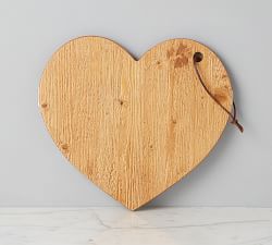 Heart Shaped Reclaimed Wood Cheese Boards