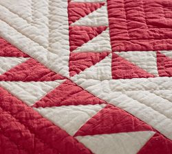 Patchwork Arrow Geo Quilt &amp; Shams