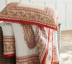 Deya Block Print Quilt &amp; Shams