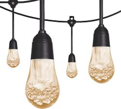 Solar Powered Color-Changing Outdoor LED String Lights