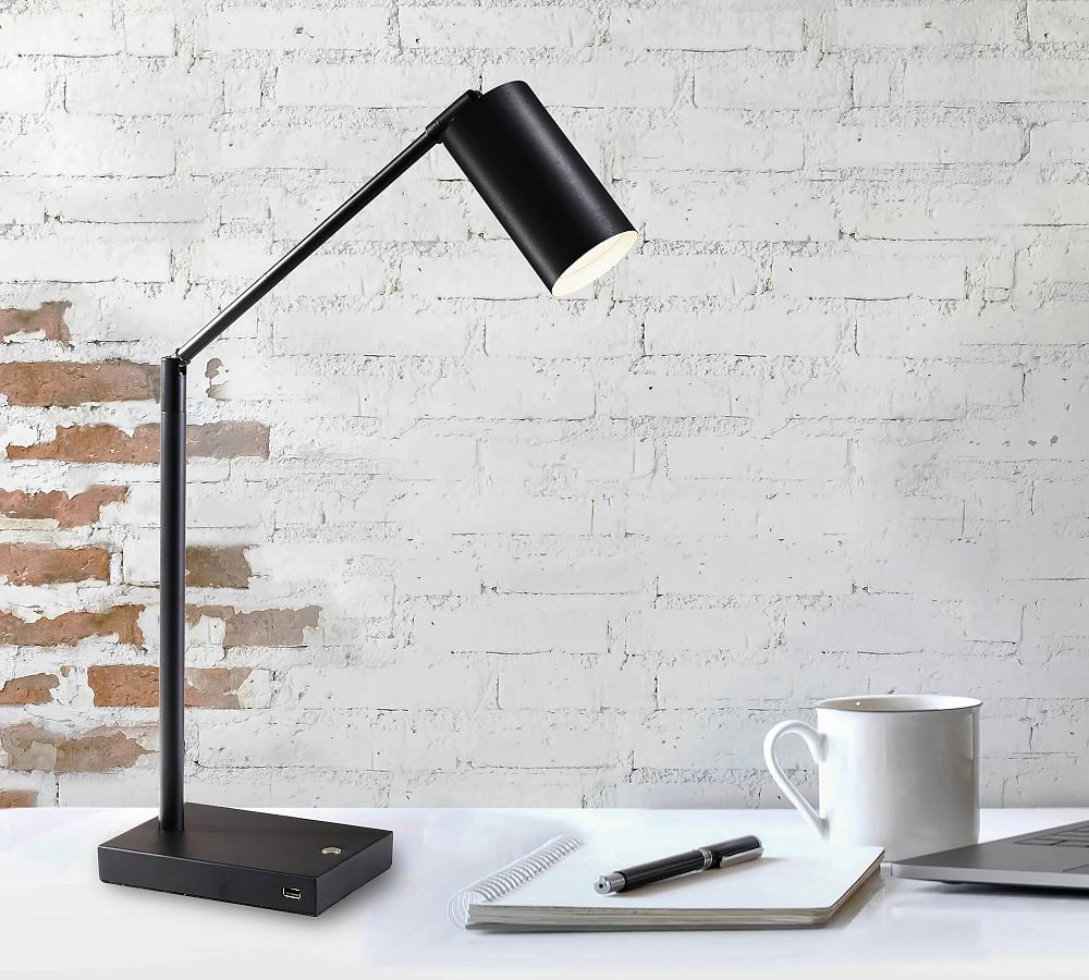 Jack LED USB Task Table Lamp (15&quot;)