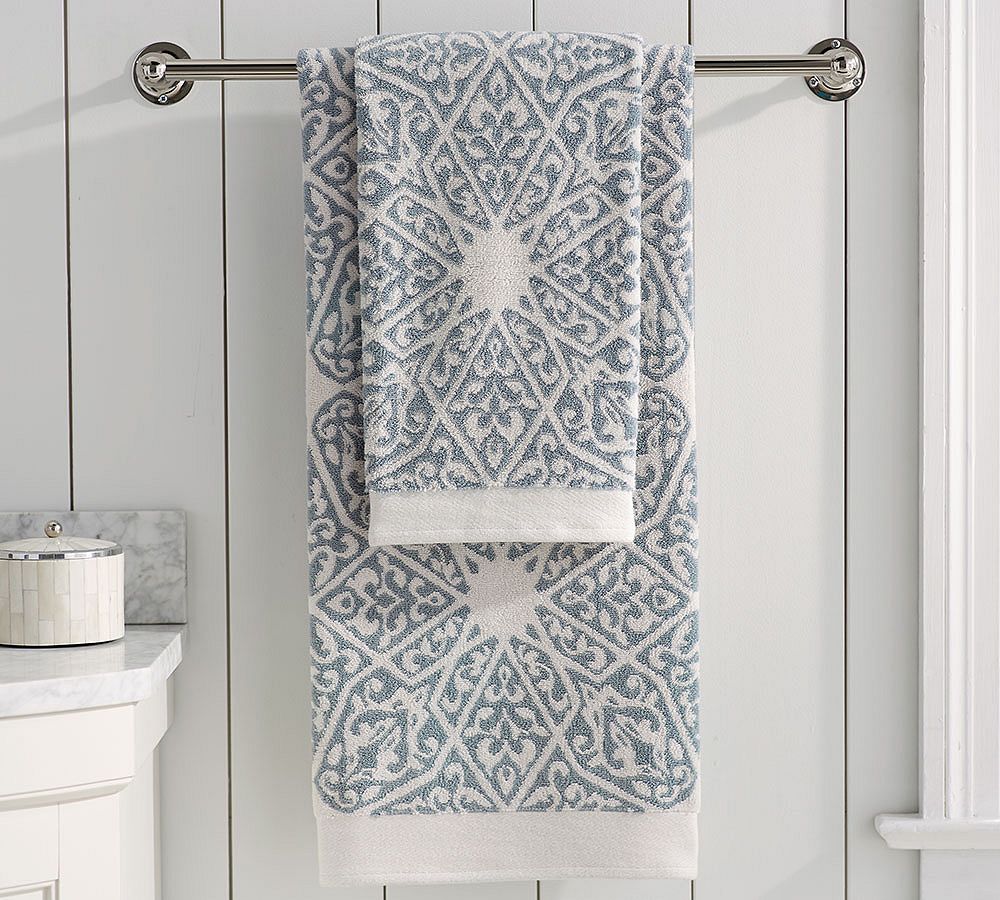 Penny Jacquard Organic Towel