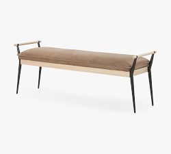 Nico Leather Bench