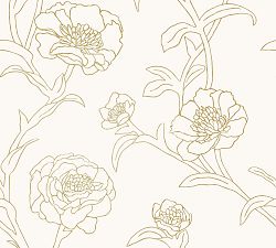 Peonies Removable Wallpaper