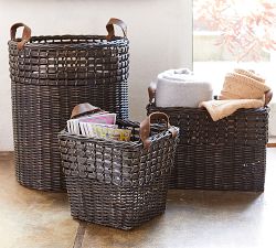 Aster Woven Tote Basket