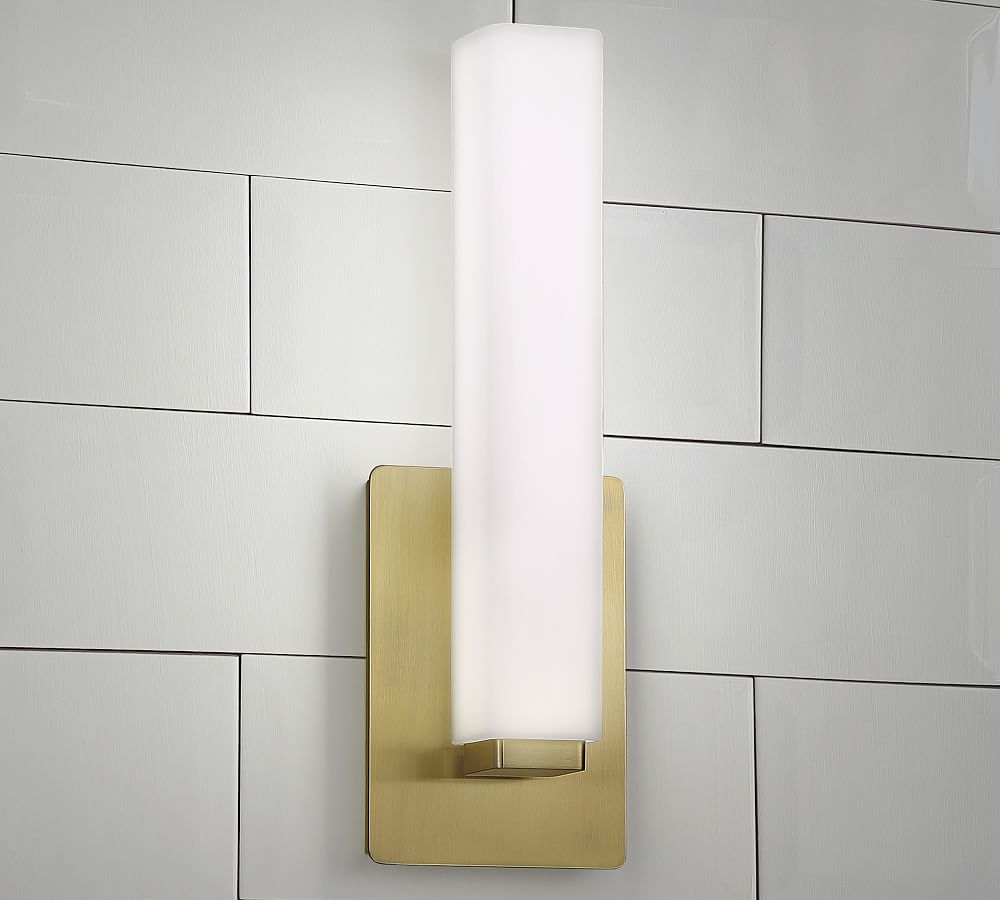 Holten Vertical Single Sconce (11&quot;-15&quot;)