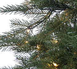 Lit LED Layered Faux Christmas Tree - 7.5 Ft.