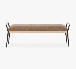 Nico Leather Bench