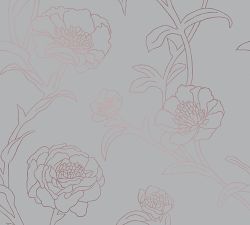 Peonies Removable Wallpaper