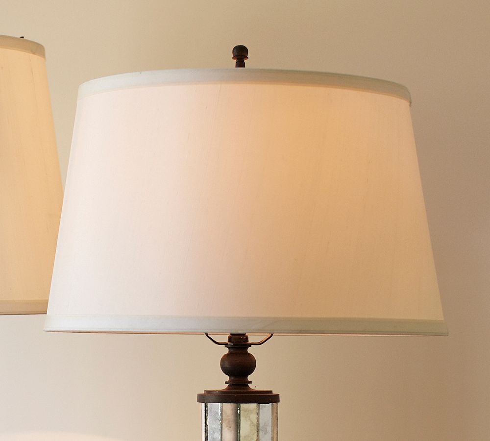 Silk Tapered Drum Lamp Shade (12&quot;-16'')