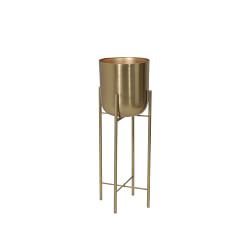 Warren Gold Stand Planters - Set of 3