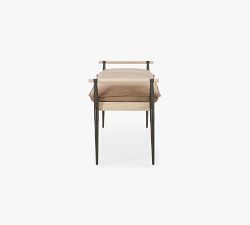 Nico Leather Bench