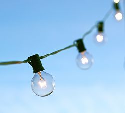Open Box: Globe Outdoor String Lights + Holder Posts