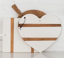 Heart Shaped Reclaimed Wood Cheese Boards