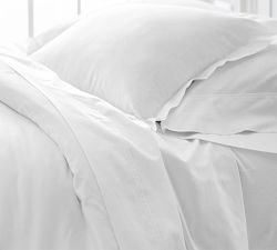 Design Crew Basics 400-Thread-Count Organic Cotton Sheet Set