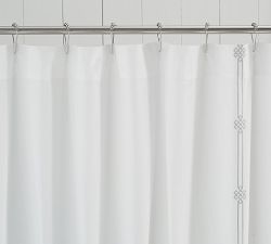 Emilia Organic Shower Curtain