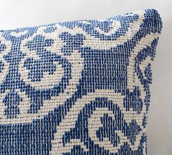 Kaylyn Eco-Friendly Handwoven Tile Outdoor Pillow