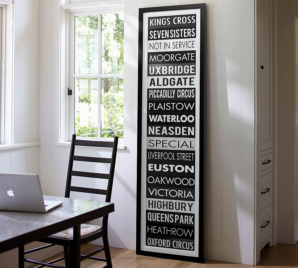 London Sign Framed Print