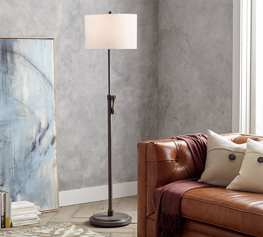 Open Box: Sutter Adjustable Lever Floor Lamp Base