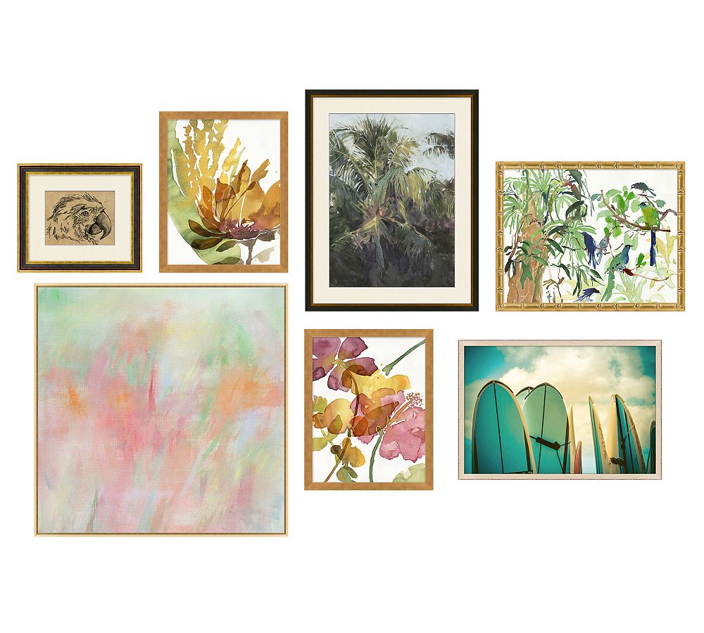 Vintage Hawaii Gallery Wall