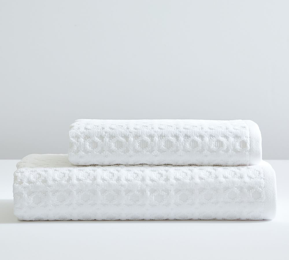 Waffle Sculpted Organic Towel