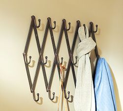Accordion Row of Hooks