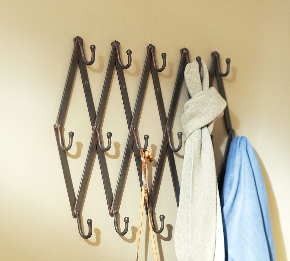 Accordion Row of Hooks