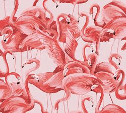 Flamingo Cheeky Pink Removable Wallpaper