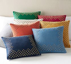 Embellished Monogrammable Pillow