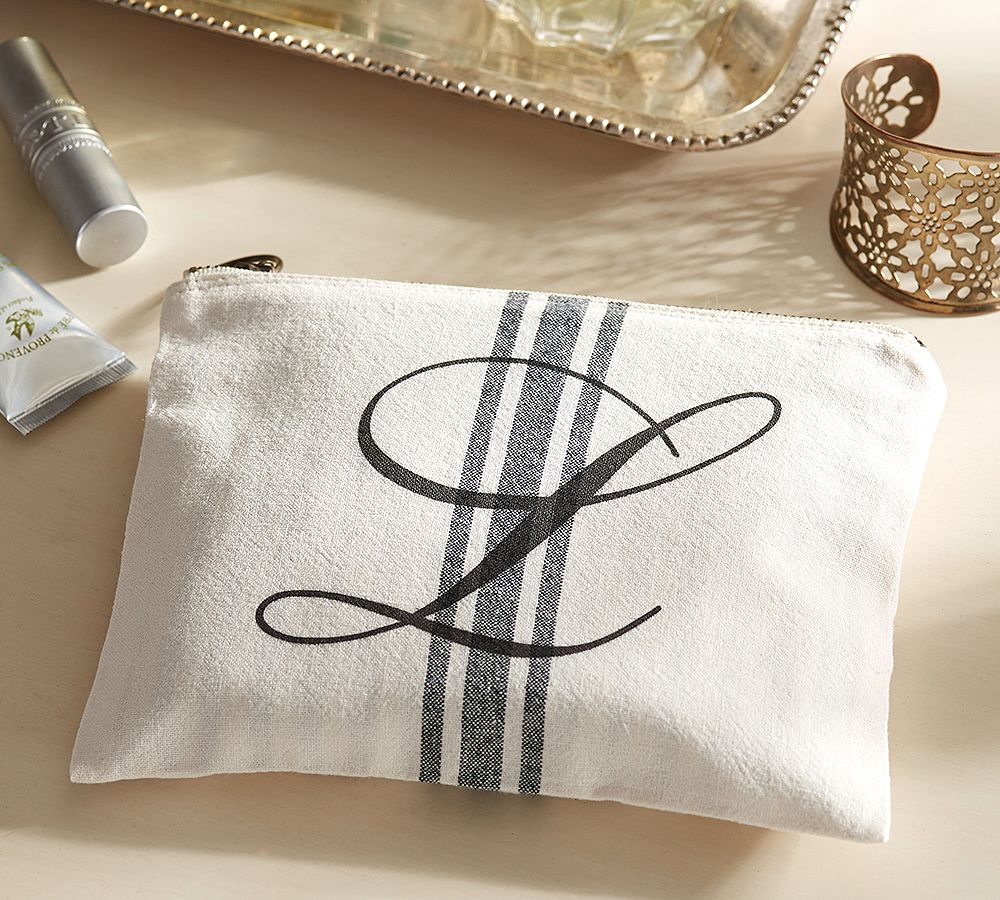 French Stripe Pouch