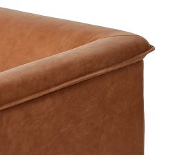 Frankie Leather Swivel Chair
