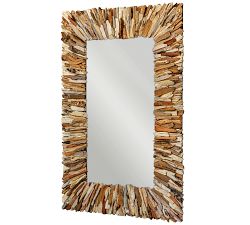 Lovina Teak Mirror