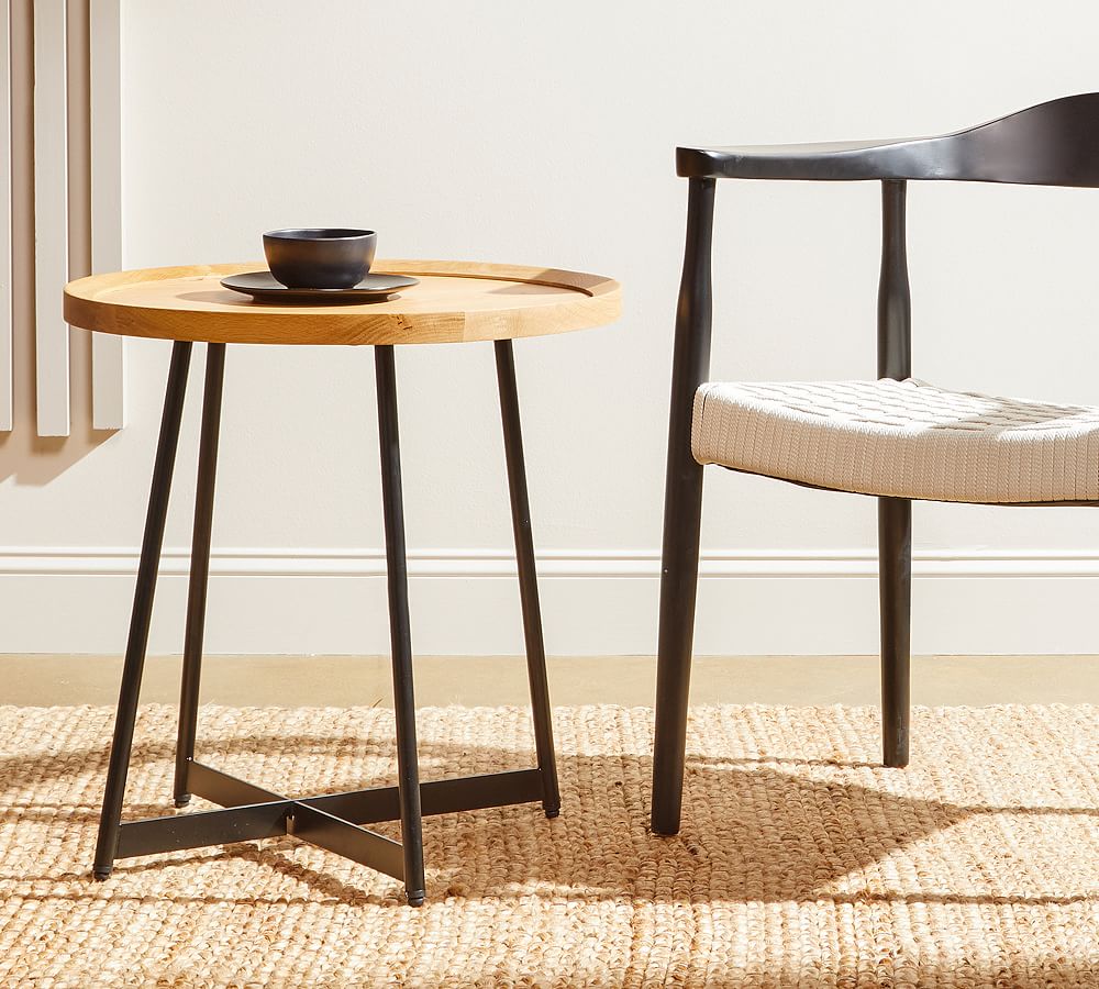 Nico Round Side Table (21.75&quot;)