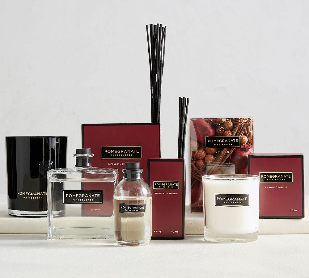 Open Box: Signature Home Scent Square Reed Diffuser, Pomegranate