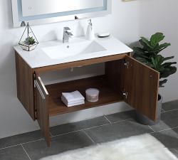 Luc 24-36&quot; Single Sink Floating Vanity with Doors