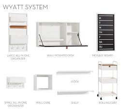 Build Your Own - Wyatt Workspace - White