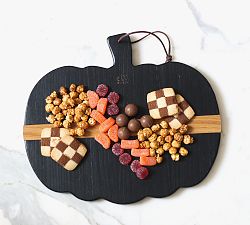 Pumpkin Shaped Reclaimed Wood Cheese Boards