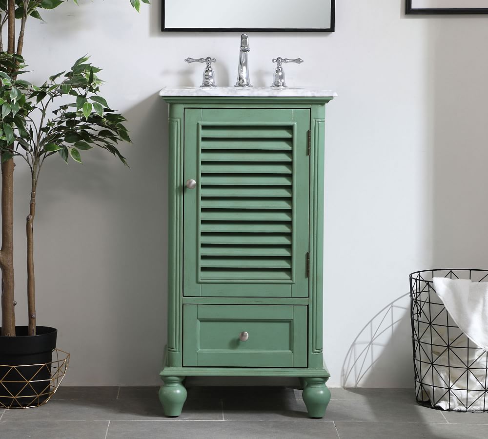 Page 19&quot; Single Sink Vanity