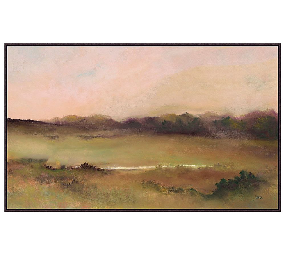 Pink Mist on the Massanutten Canvas by Diane Artz Furlong