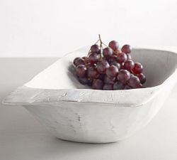 Wooden Dough Bowl Trays