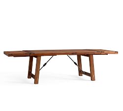 Benchwright Outdoor 74&quot; Extending Rectangular Dining Table