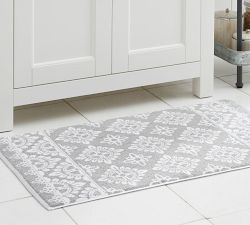 Alva Jacquard Organic Bath Mat