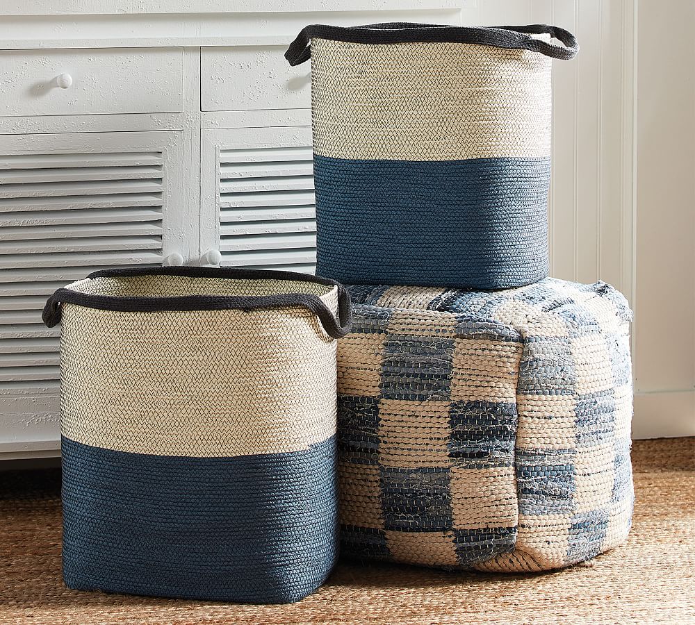 Arden Baskets With Handles, Set of 2