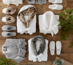Furry Knit Slippers