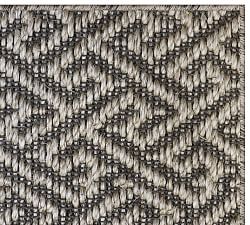 Custom Geometric Sisal Rug