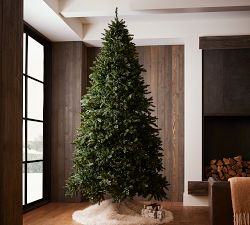 Tree Classics by Balsam Hill Lit Grand Fir Faux Christmas Tree