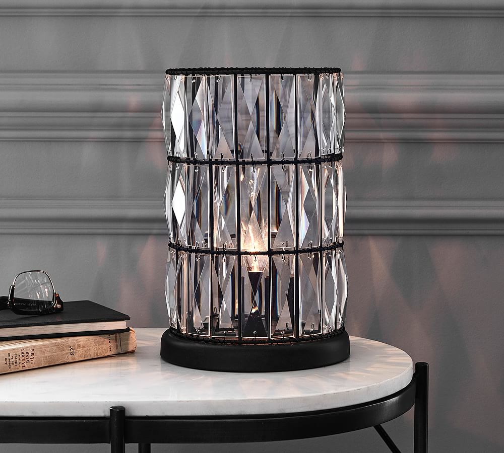 Adeline Crystal Ambient Accent Lamp (10&quot;)
