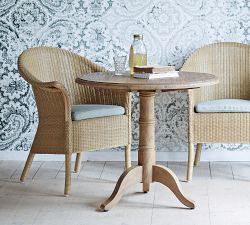 Michel Reclaimed Teak Wood Dining Table (31&quot;- 47&quot;)